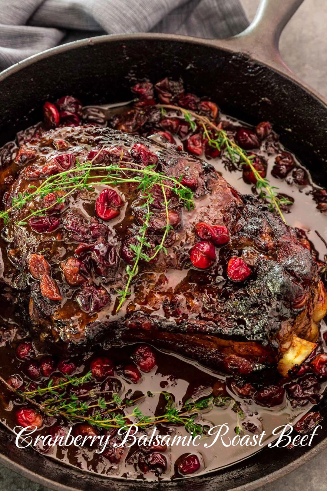 蔓越莓黑醋烤牛肉 ｜Cranberry Balsamic 🥩