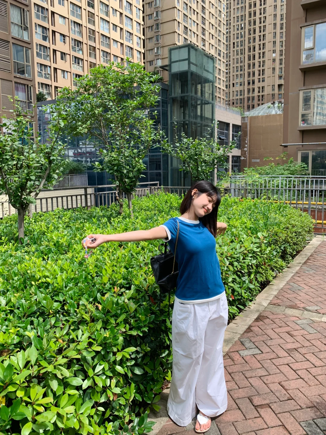 韩里韩气 好i穿蓝色💙