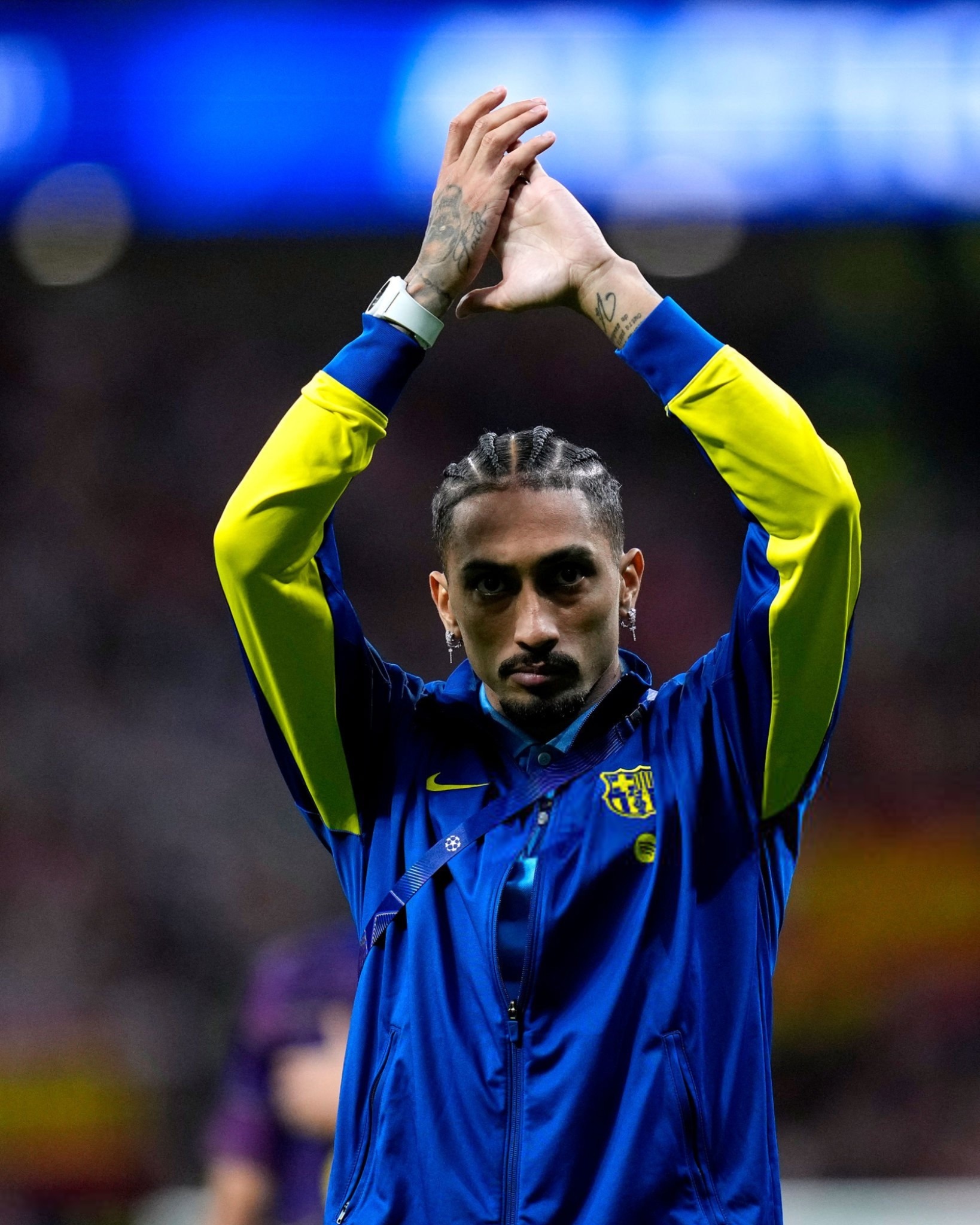 每体：拉菲尼亚有机会在5月3号对阵奥萨苏纳的比赛中出场，即使只有几分钟，目的是让