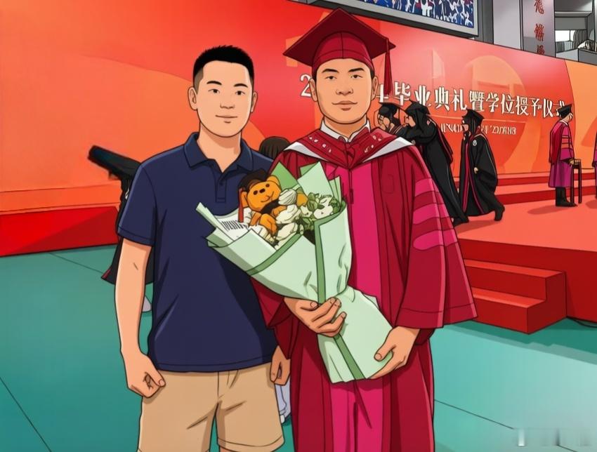 那一年，我毕业了！那一年，你参加了我的毕业典礼！感恩一路有你与他的故事毕业季毕业