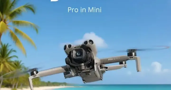 大疆DJI Mini 5 Pro无人机海报曝光，9月16日发售
