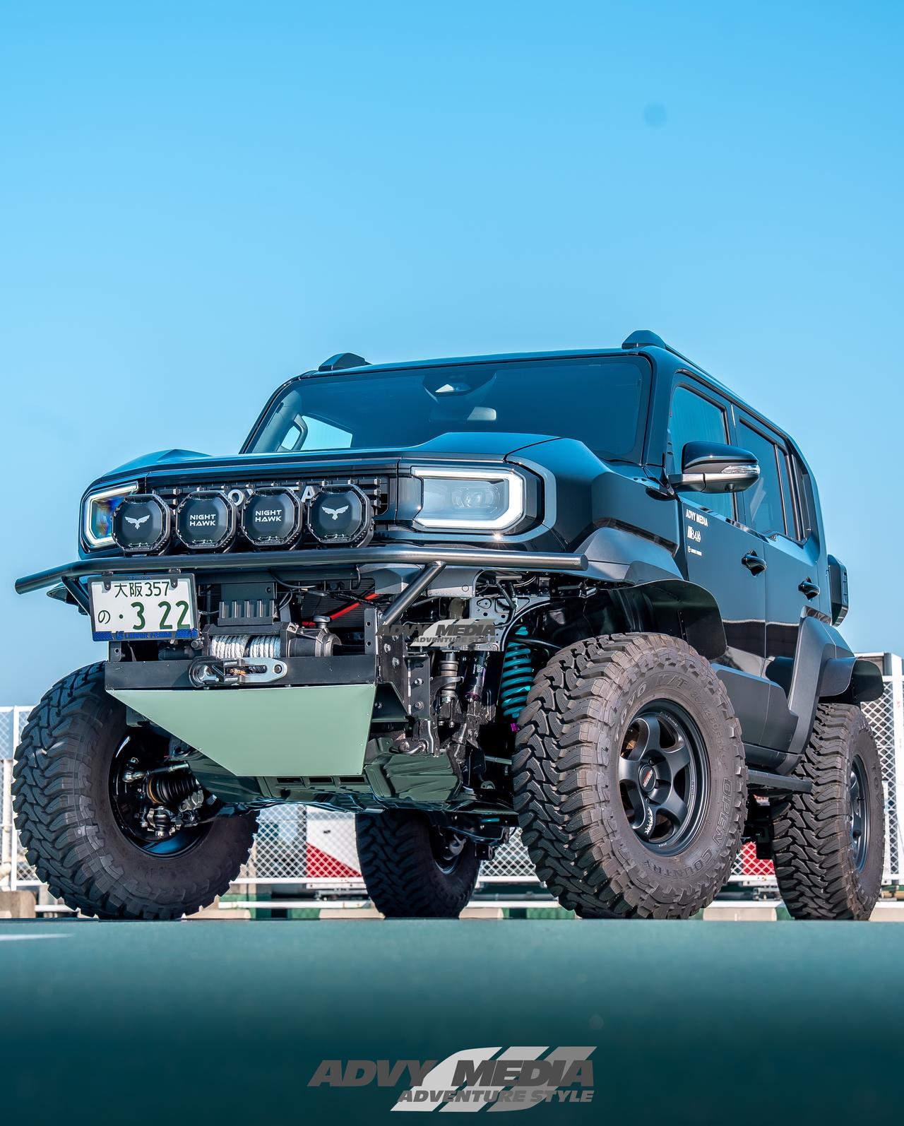 去年年底东京车展首发的Land Cruiser FJ，是陆巡家族里体型最小、定位