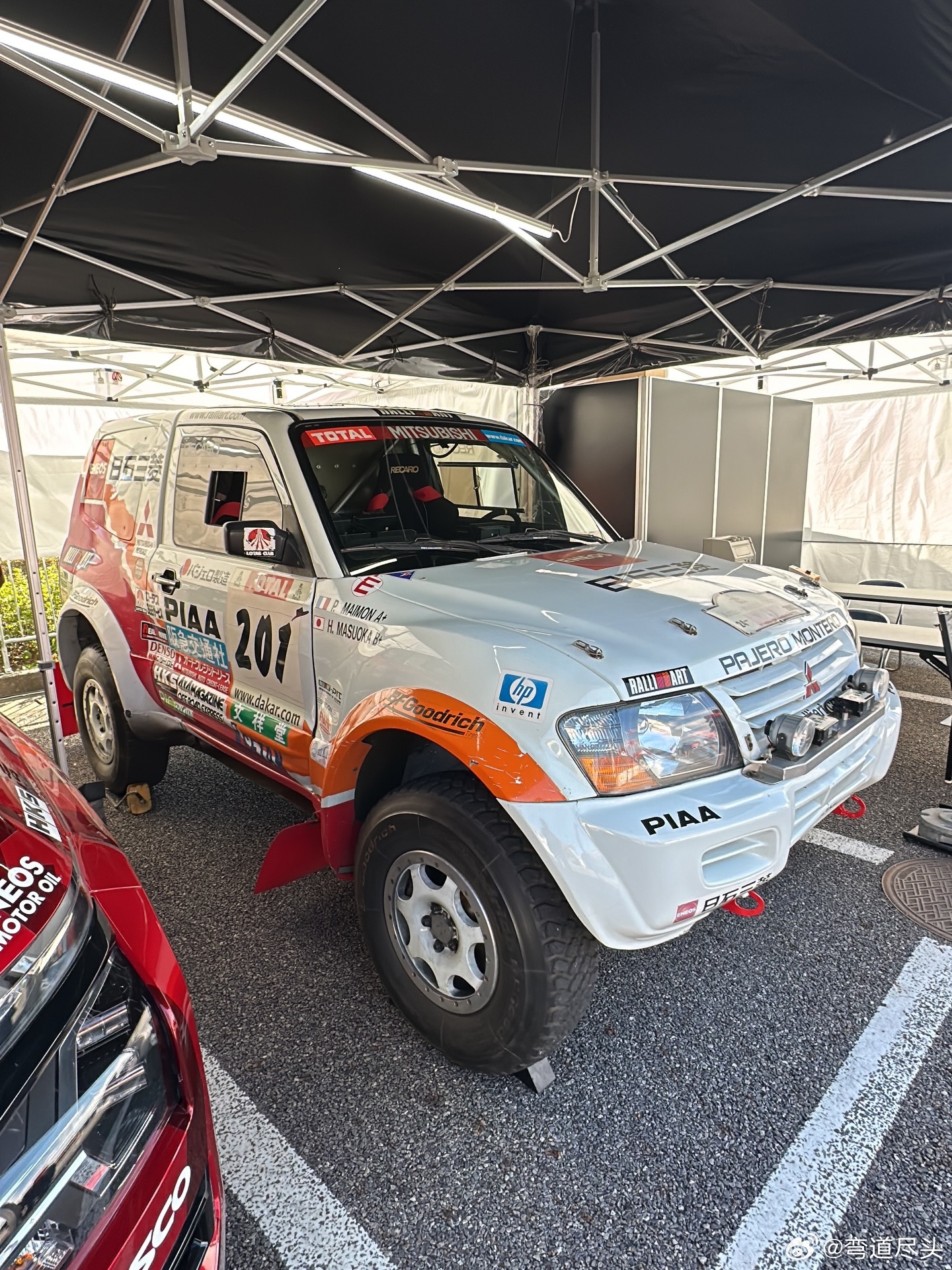 帕杰罗 这个周末在三河拉力赛现场，我惊喜地看到了1984款帕杰罗/蒙特罗，它最近