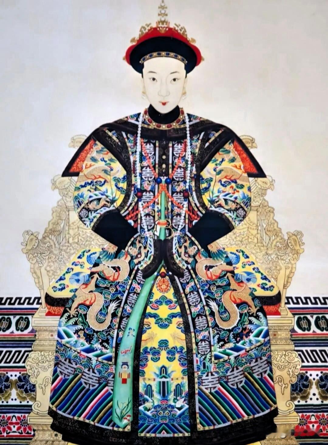 1875年，同治帝病逝仅仅74天后，年仅22岁的孝哲毅皇后阿鲁特氏骤然离世，清宫