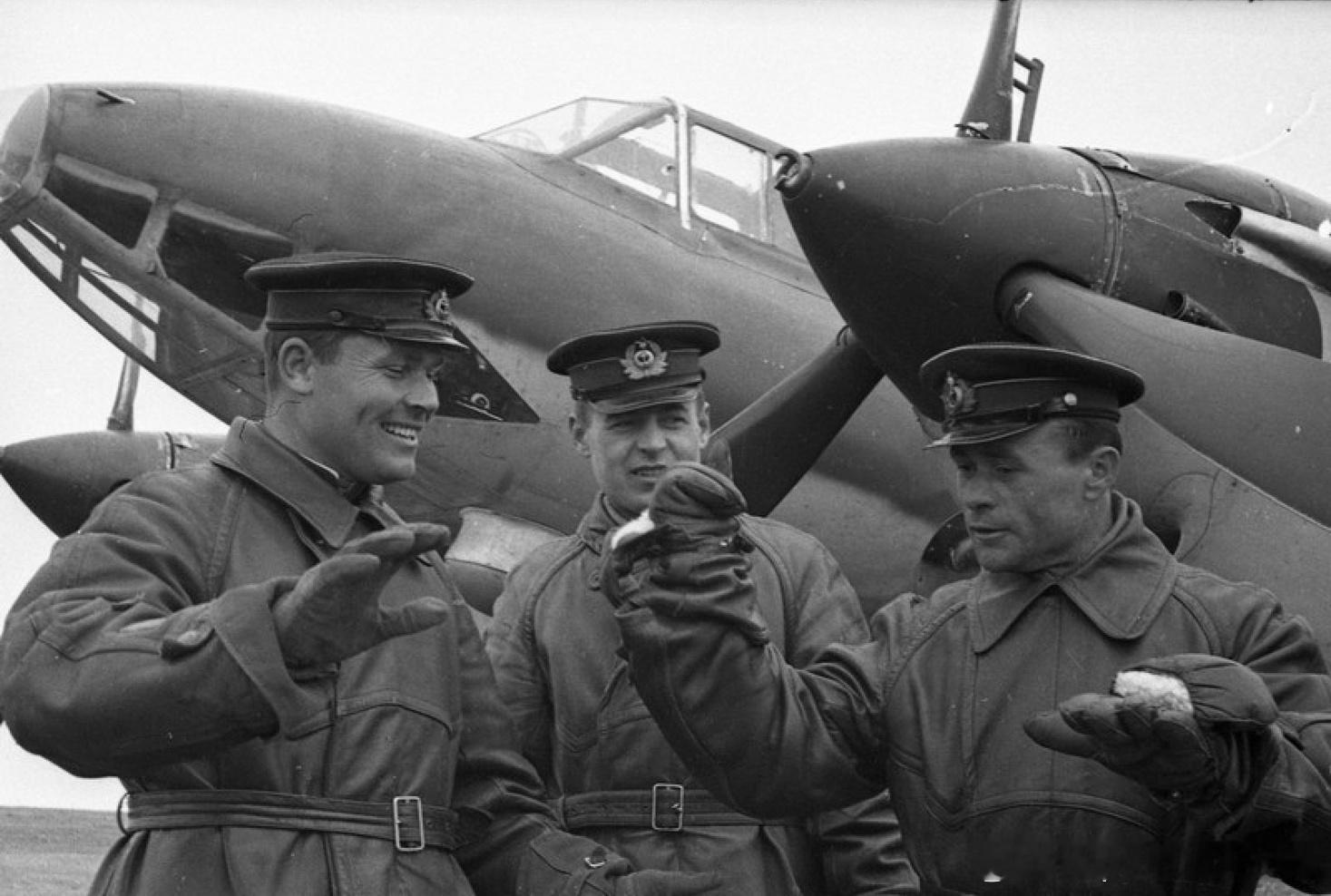 1942年黑海舰队轰炸航空兵第63旅轰炸航空兵第40团4大队Павел Нико