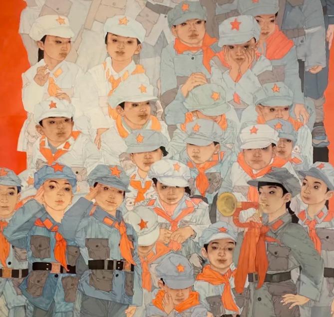 居心险恶！国内知名高校教授，拿着国家专属的扶持金，结果却把长征中的红军战士画得歪