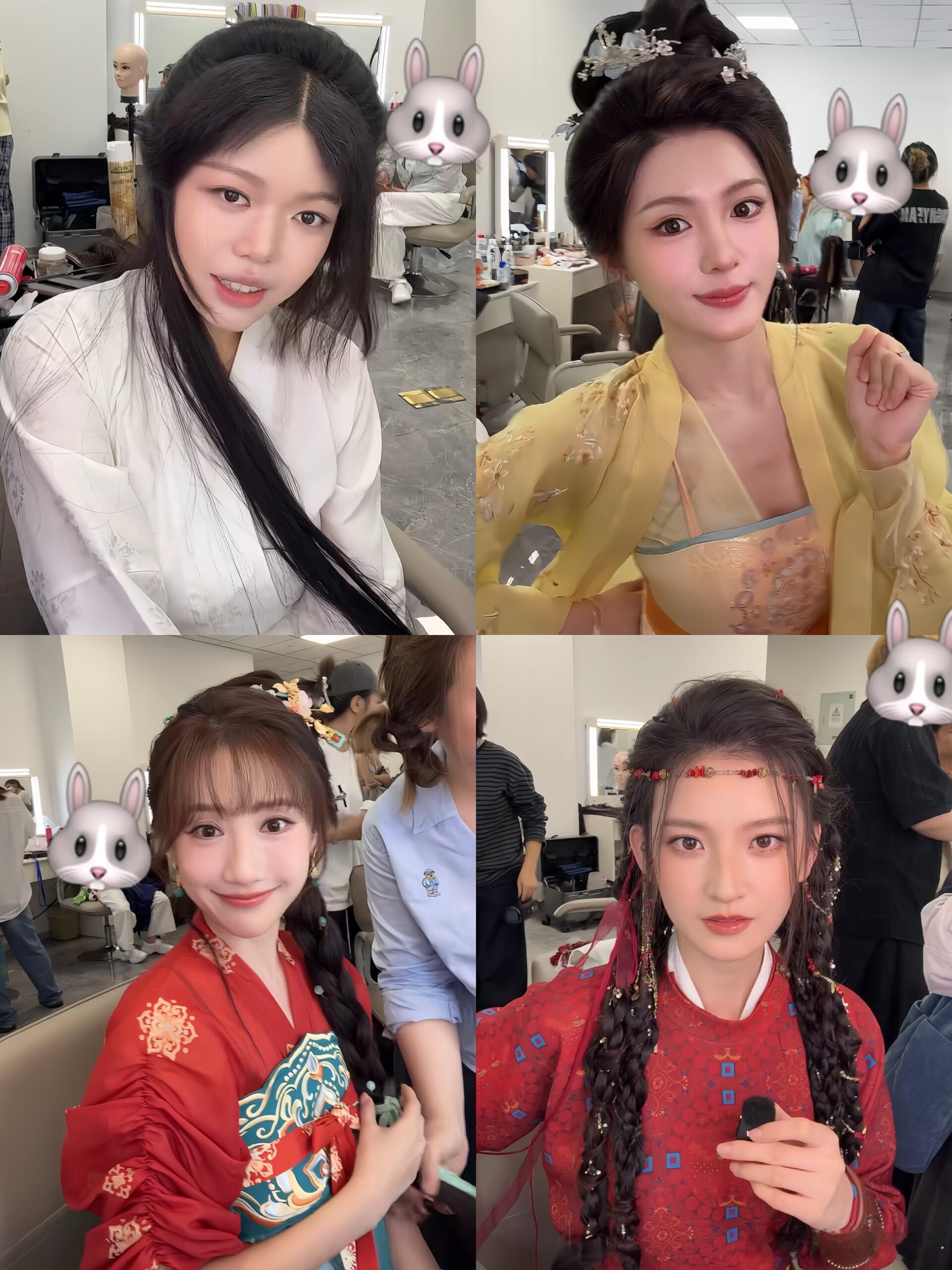 赵露思出品《我不是npc》四个女主待定妆造，感觉还可以 