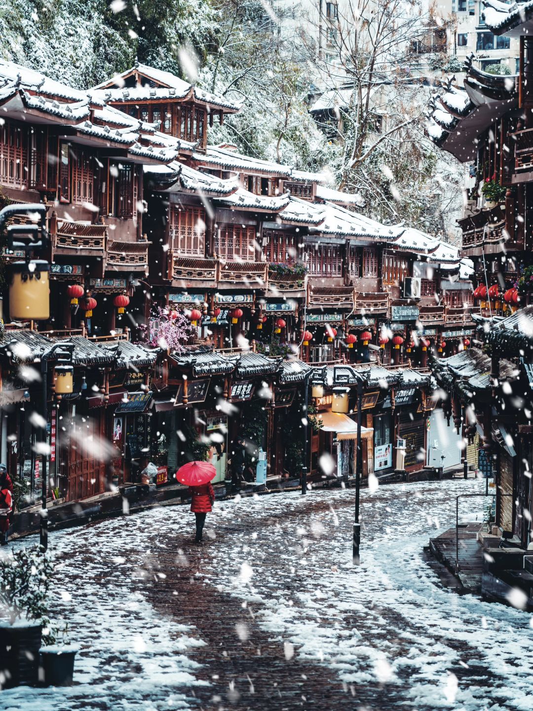 贵州真的下雪了！都匀桥城雪景实拍图奉上！