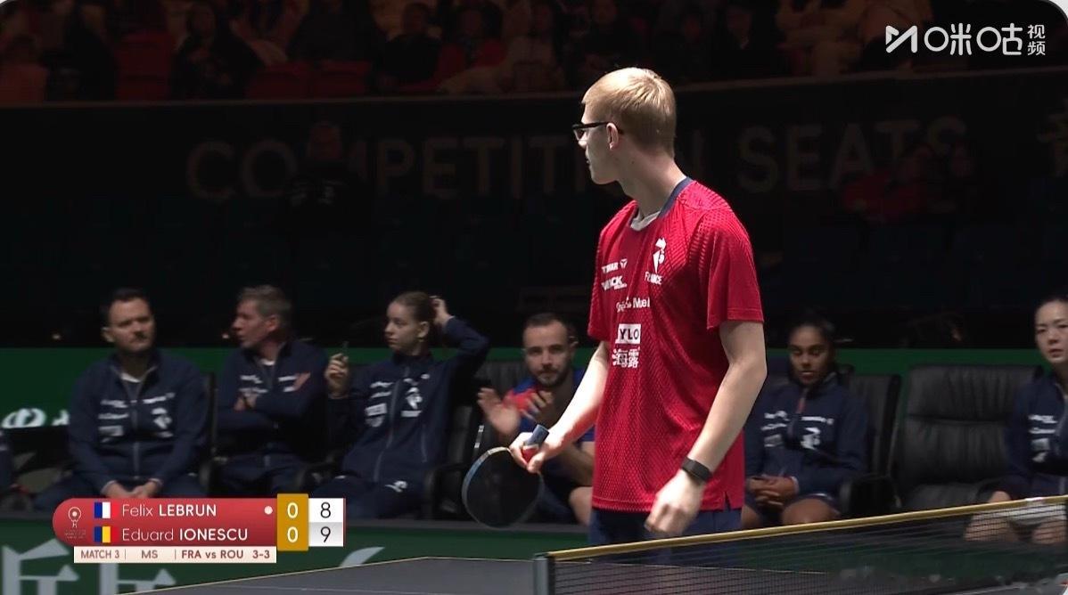 小伦1-0爱德华法国4-3罗马尼亚小伦压力相当大 现在最好他把爱德华0封了法国6