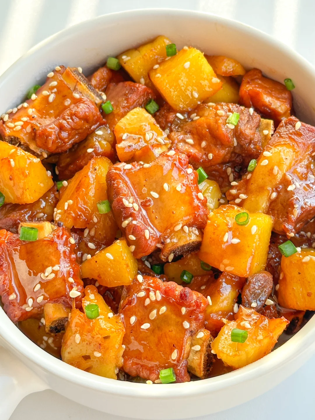 孩子超爱吃的菠萝排骨❗️酸甜开胃好下饭✅