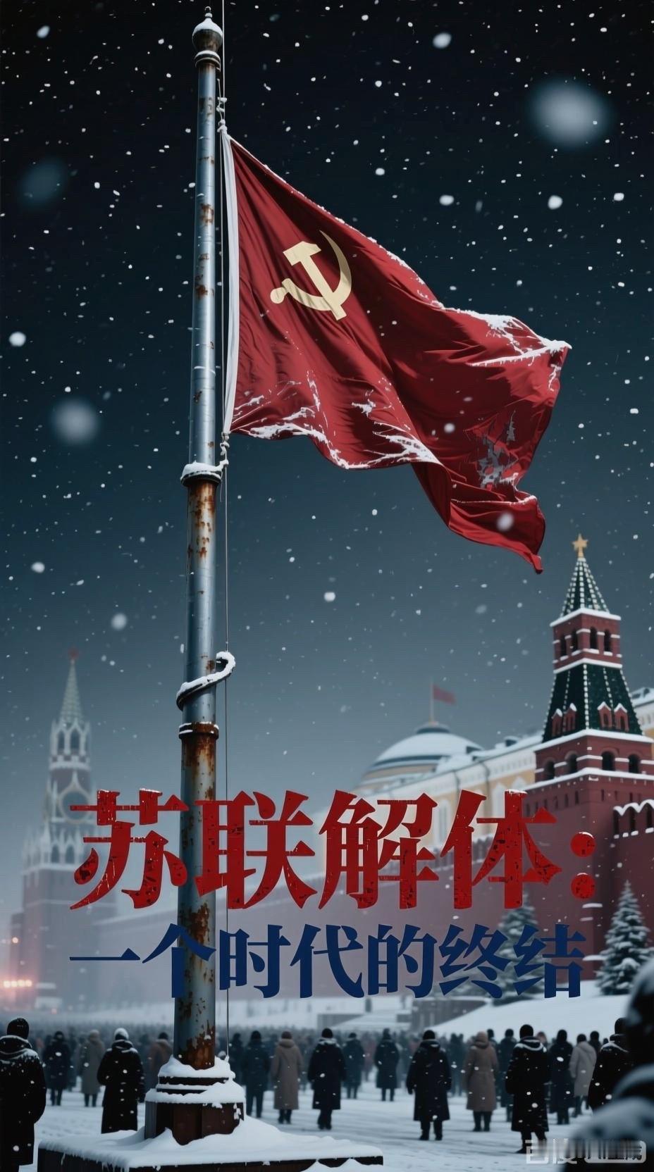 苏联解体的核心：思想先垮、根基再崩、政权瓦解！
苏联解体，最先垮的不是经济，是信