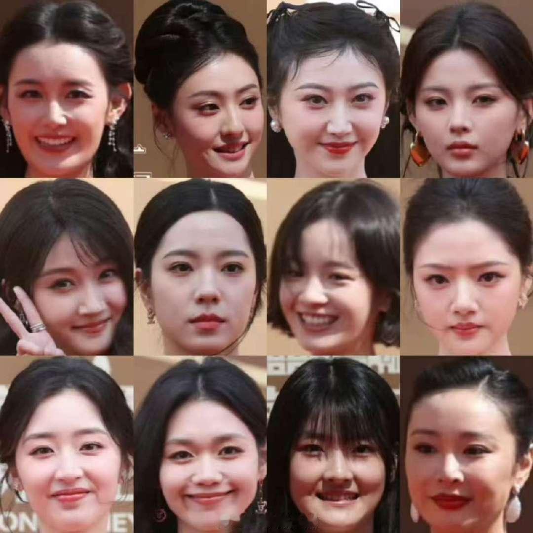 华表奖红毯女明星怼脸生图合集华表奖女明星怼脸照华表奖女明星蒋依依，景甜。杨超越，