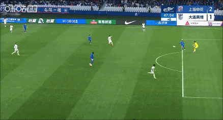 上海申花盖伊这脚法差点意思！上海申花