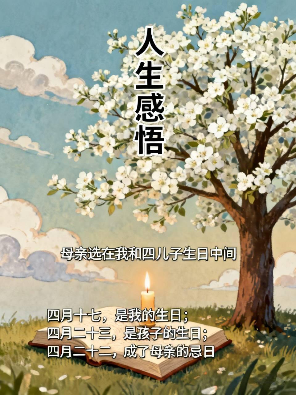 [彩虹]正能量传播者/梦想成真芬芳
人生感悟 听很多人说，老人临走前，会悄悄选一