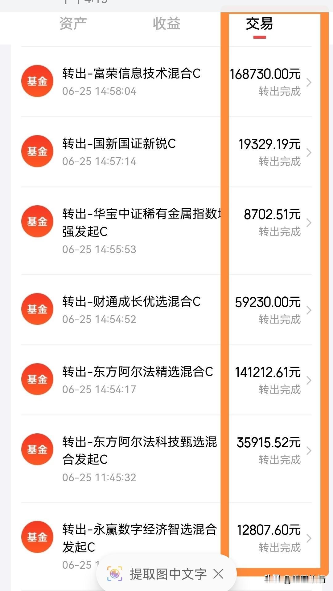 开始加仓CPO和光通信的底气，来自上周四减仓了50W大科技！大家今年基金股票赚了