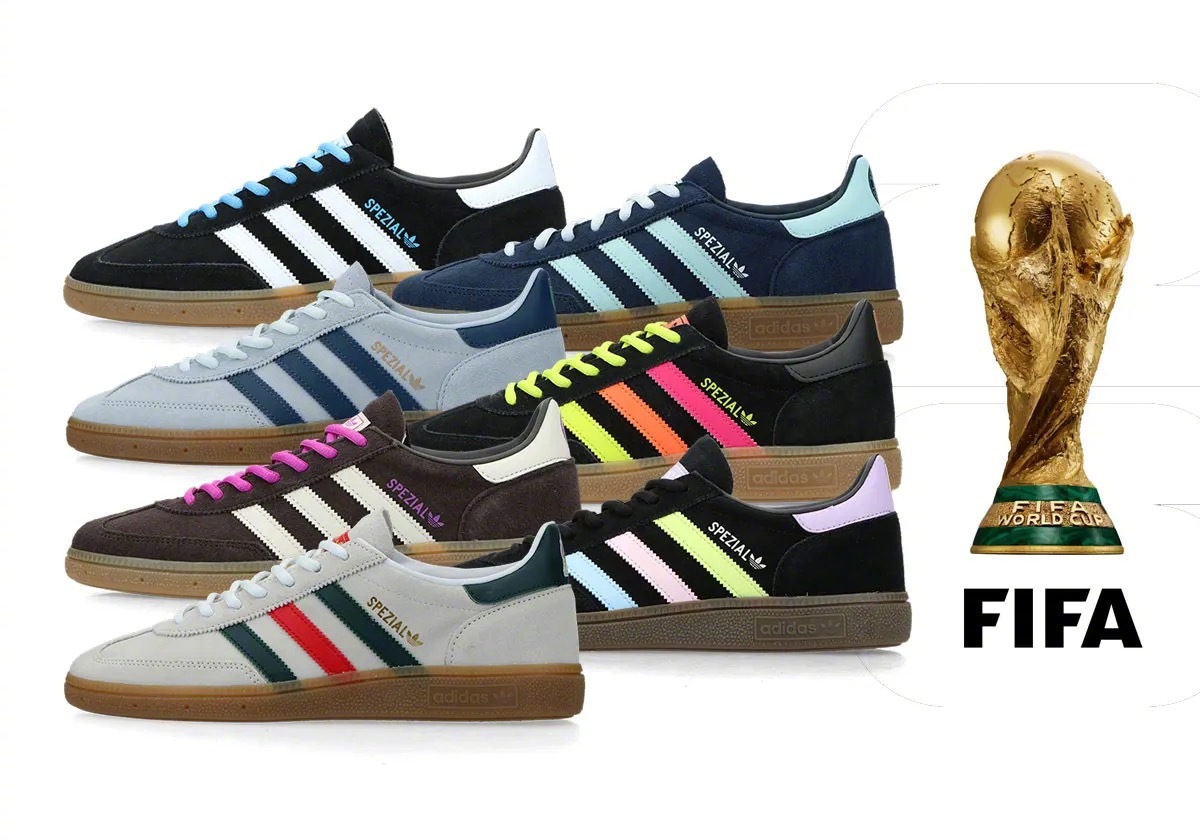 adidas Spezial「FIFA World Cup」为11个国家打造的S