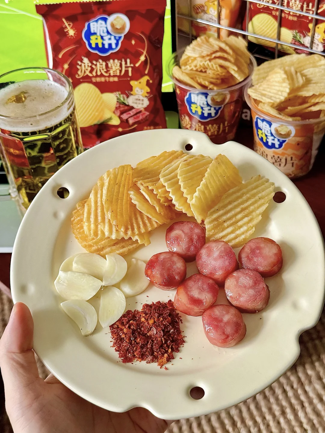 已严肃品鉴…这个薯片吃法给到夯！