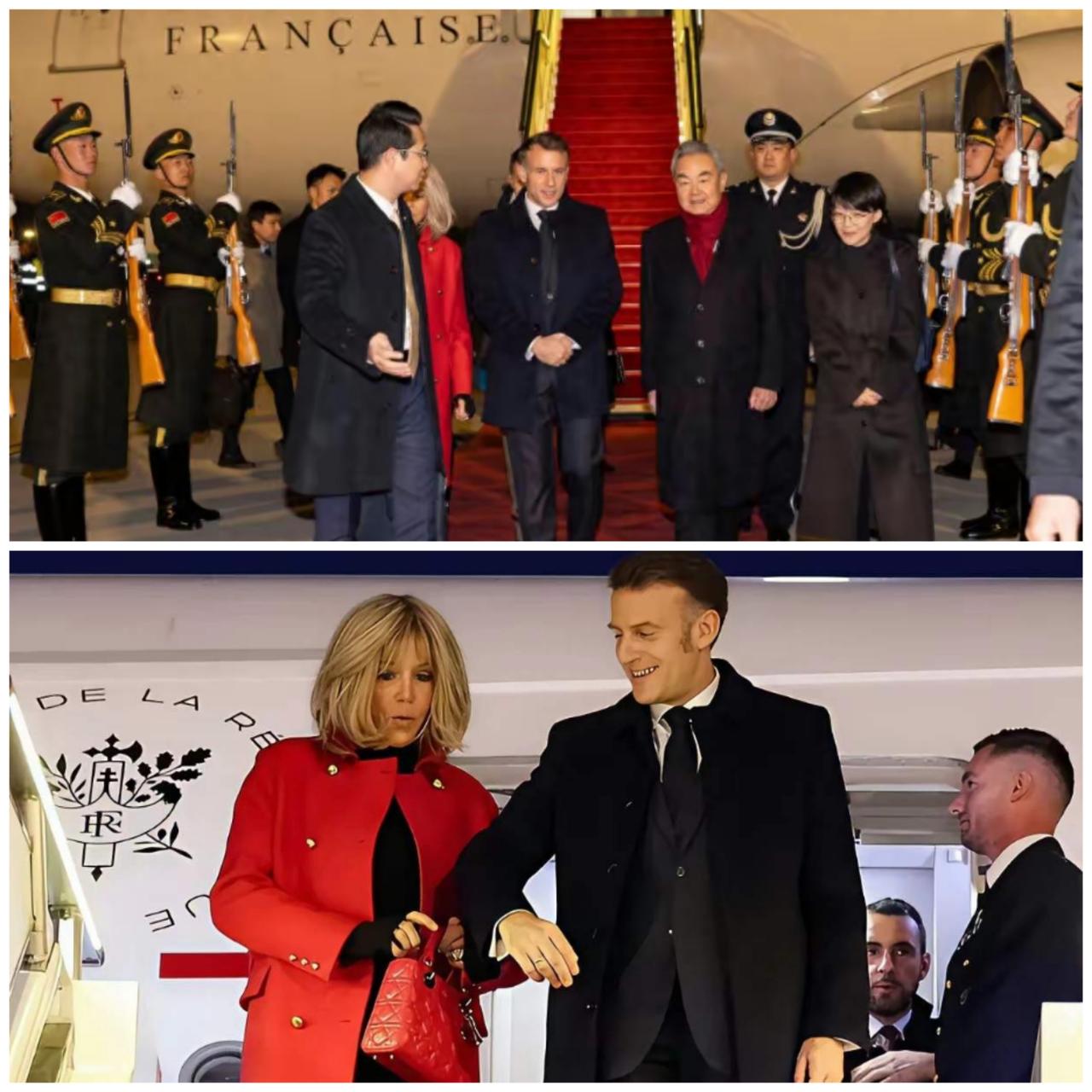 法国总统马克龙经常外访，法国总统的外交主导决策权非常完整，在这个领域他说了算。然