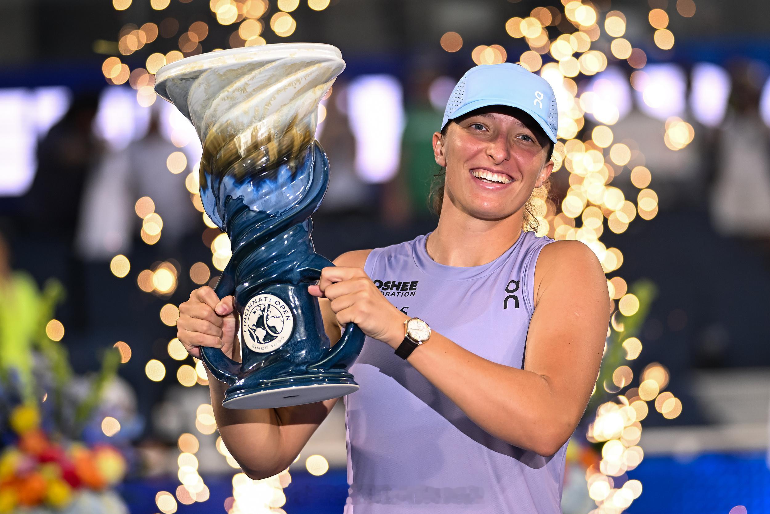 00后女球员WTA单打冠军数排行🏆24 - 斯瓦泰克 斯瓦泰克1000赛第11