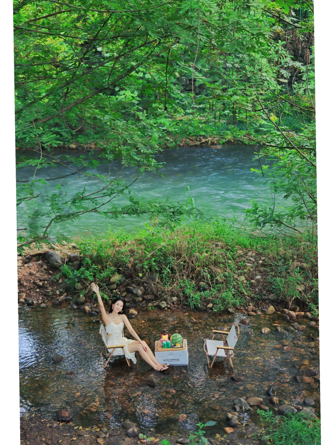 🍃才知道的杭州无人溯溪露营地！！后悔才去！！