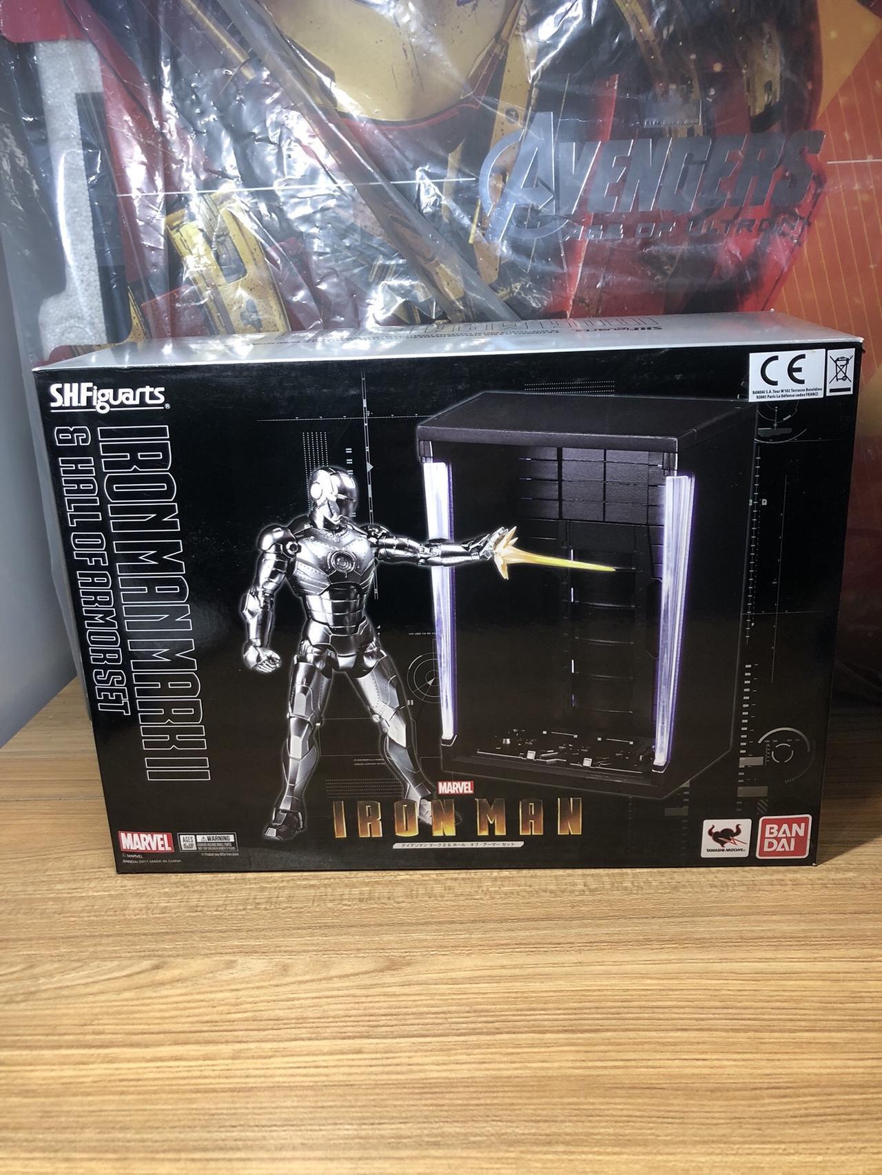 S.H.Figuarts 钢铁侠MK2 格纳库套装 SHF 钢铁侠 漫威 玩具