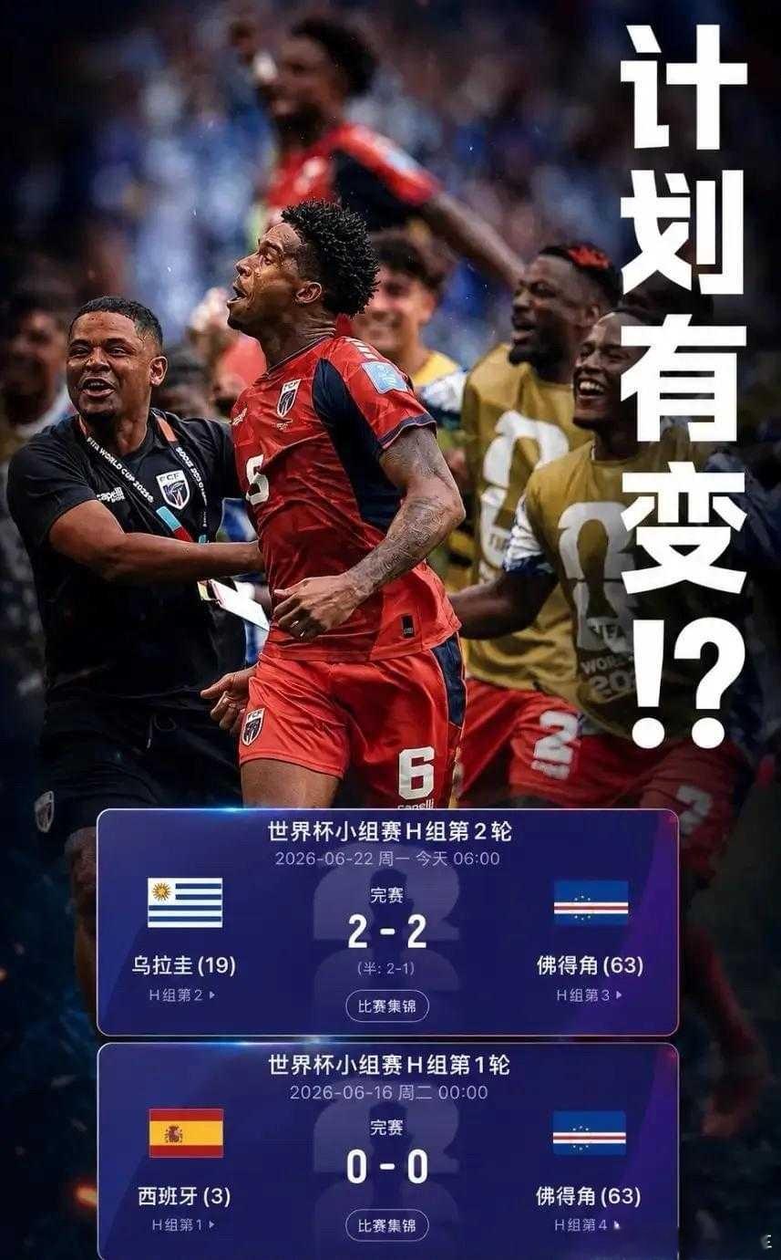 佛得角计划有变 佛得角主帅：我们要证明配得上世界杯0–0平西班牙 ，很多人以为是