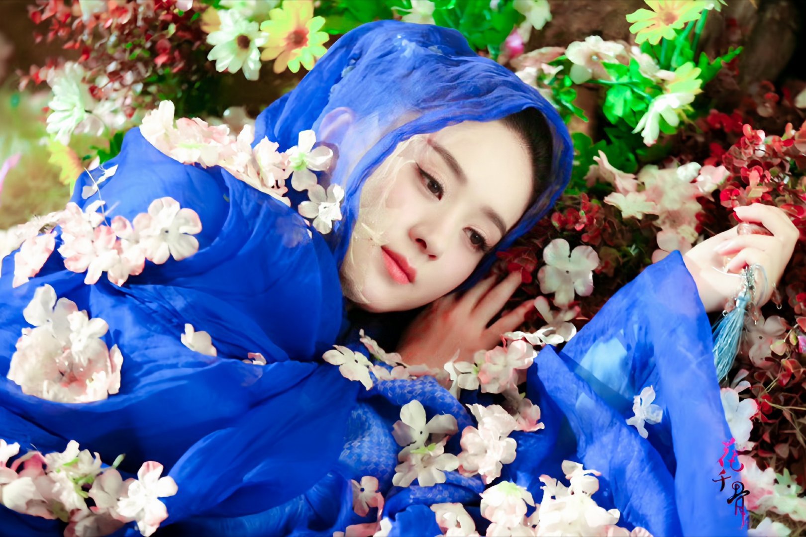 赵丽颖赵丽颖花千骨 时间最毒的仇恨是有缘缺无份 