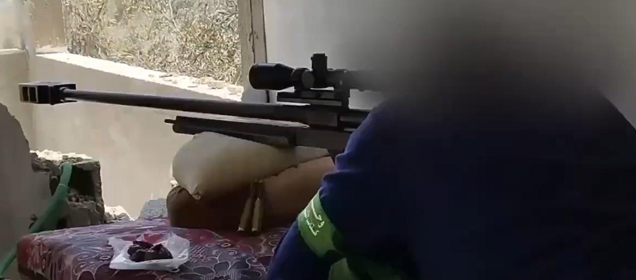 可惜哈马斯的弹药太少了，狙击枪只有一发子弹。

最新公布的一个视频，是卡桑旅狙S