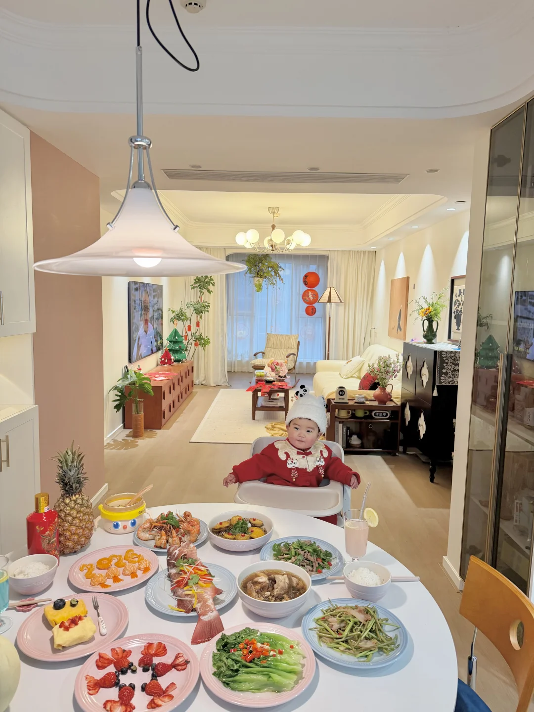 一屋三人，岁岁皆安心