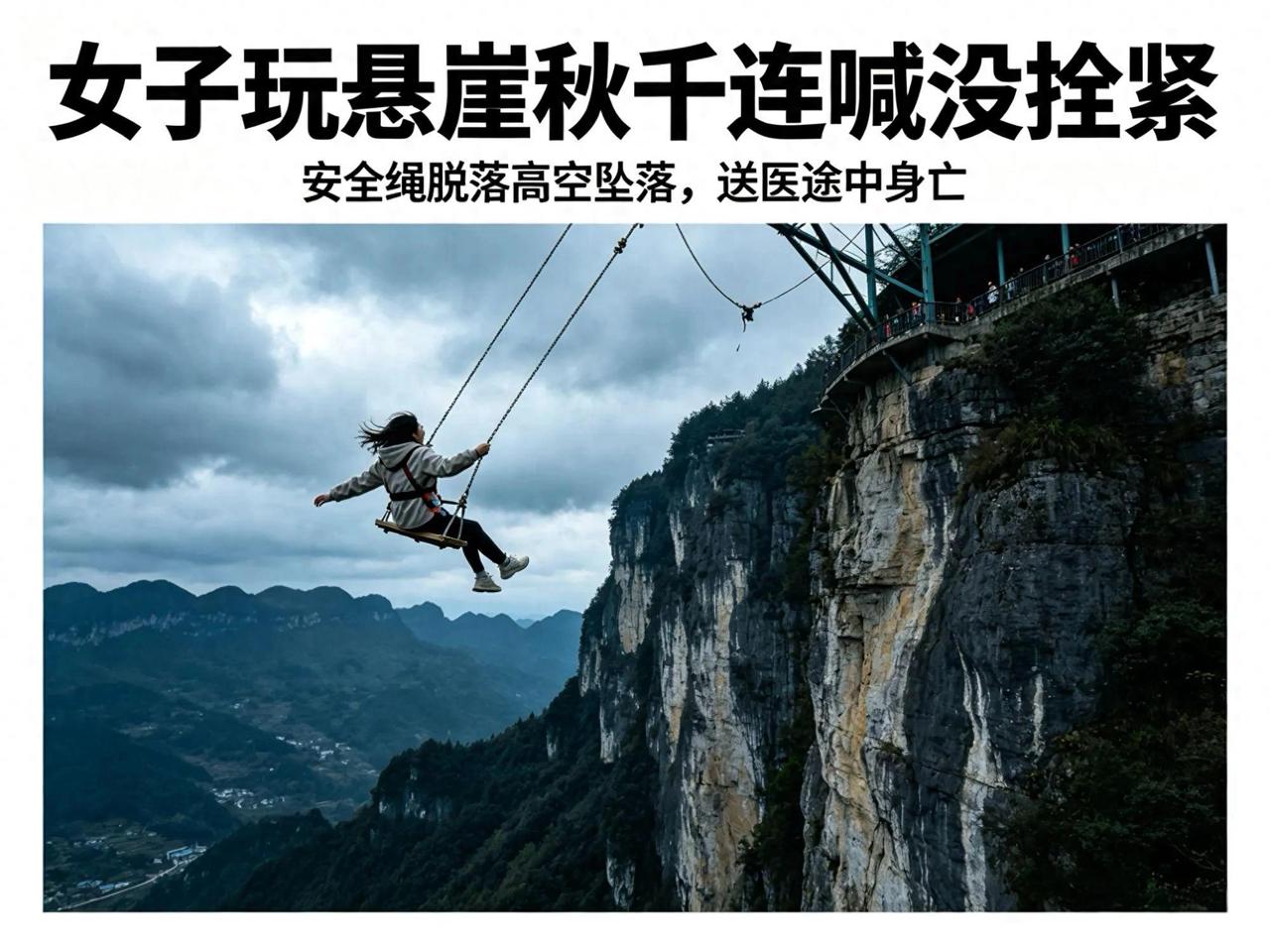 "没绑紧！没绑紧！" 一声声撕心裂肺的“没绑紧”，没能换回工作人员半点重视，反倒