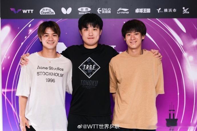 wtt横滨冠军赛2026张本智和 260803 晚宴   Cr:WTT张本智和穿