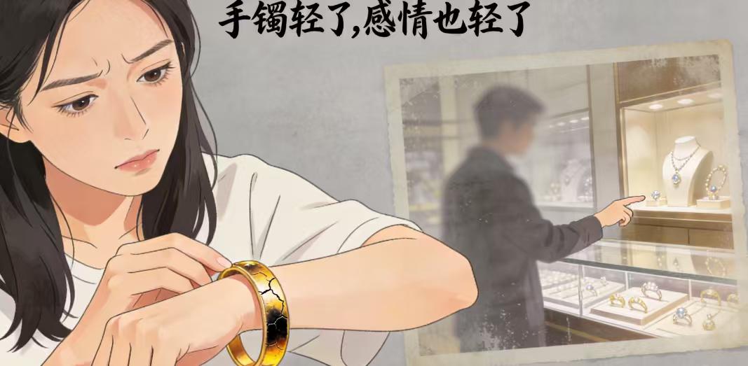 女子感觉金手镯变轻报警，前男友自首：偷卖后觉都睡不好
36克的金手镯，明明还“躺