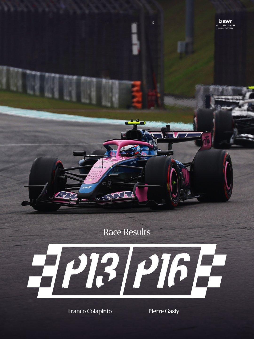 2026f1巴林大奖赛雪邦站AlpineF1[超话]比赛结束🏁😌 ​​​