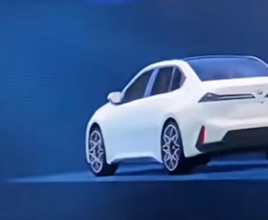 据说是新车机里曝光的新宝马i3的轮廓 