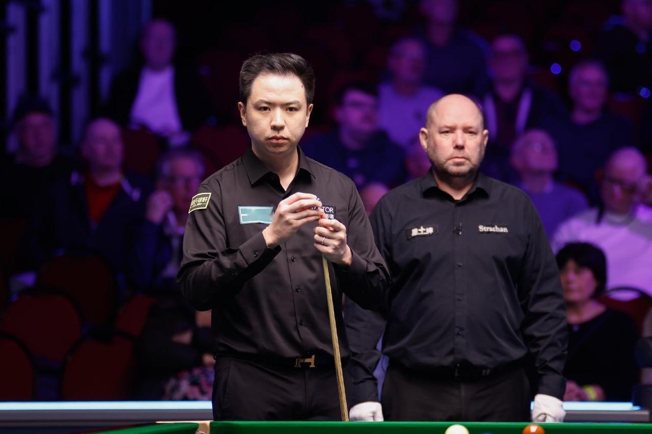 肖国栋 3-1 杰克·利索夫斯基
3月25日18点，斯诺克威尔士公开赛32进16