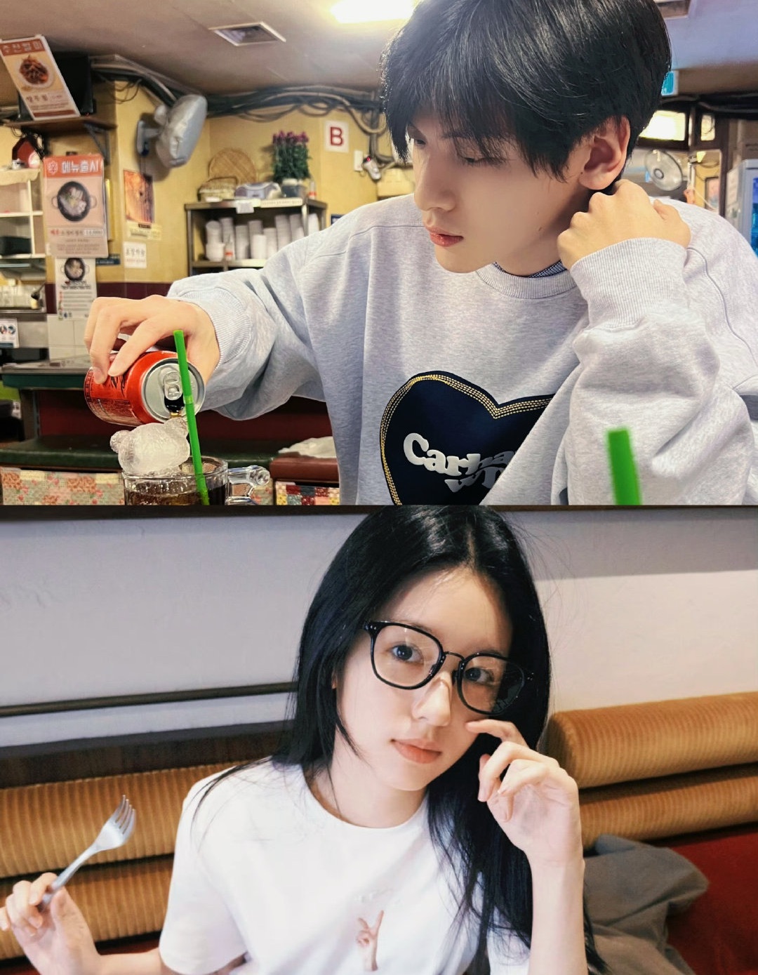 周也翟潇闻干将莫邪抱周也翟潇闻对视唱情深深雨濛濛 救命啊这段对唱我真的反复观看！