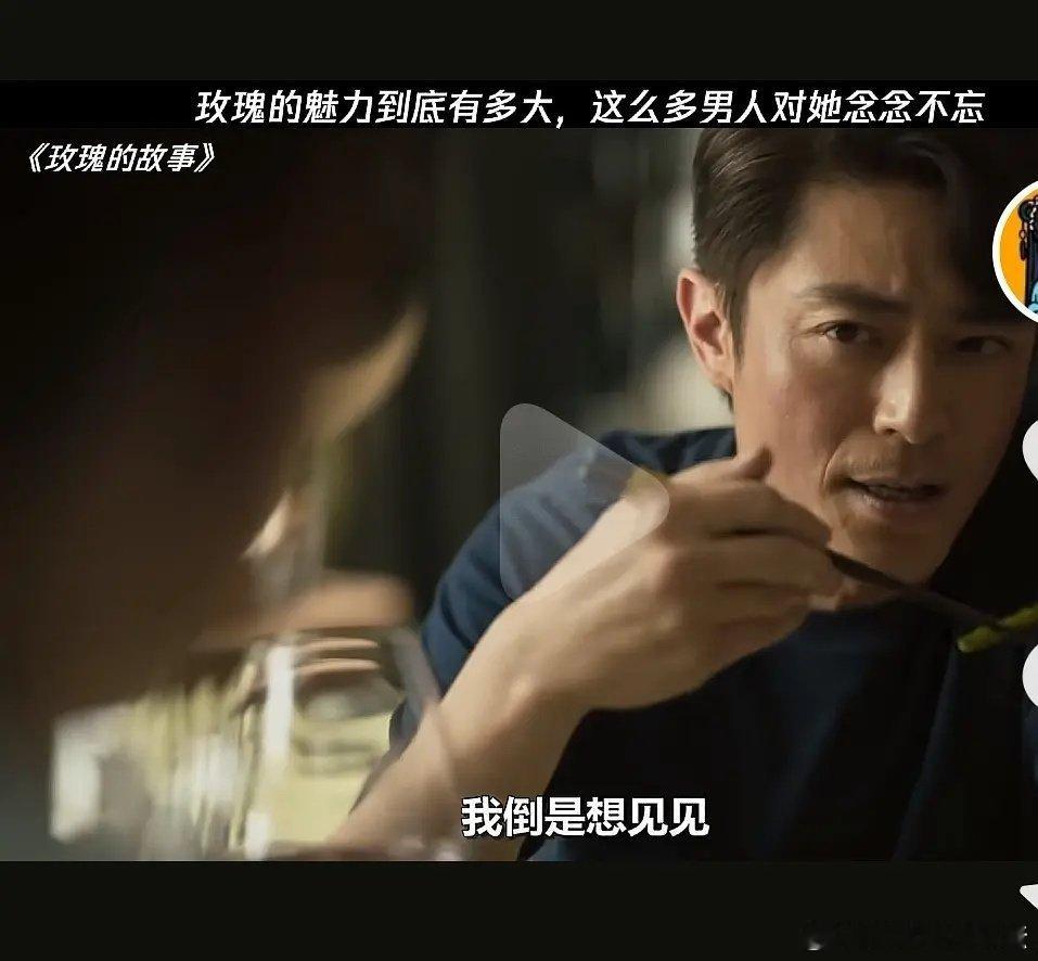 霍建华在玫瑰的故事里看上去比黄亦玫她哥岁数还大 ​​​