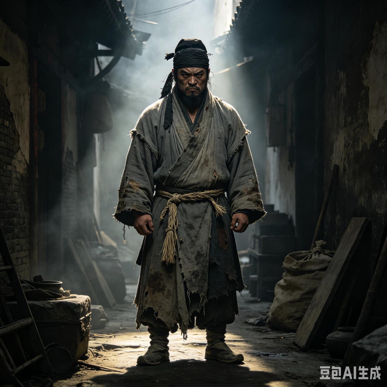 明朝万历年间，阜阳有一人名叫江立，生性懦弱胆小，平日里常受人欺辱，从不敢与人争辩