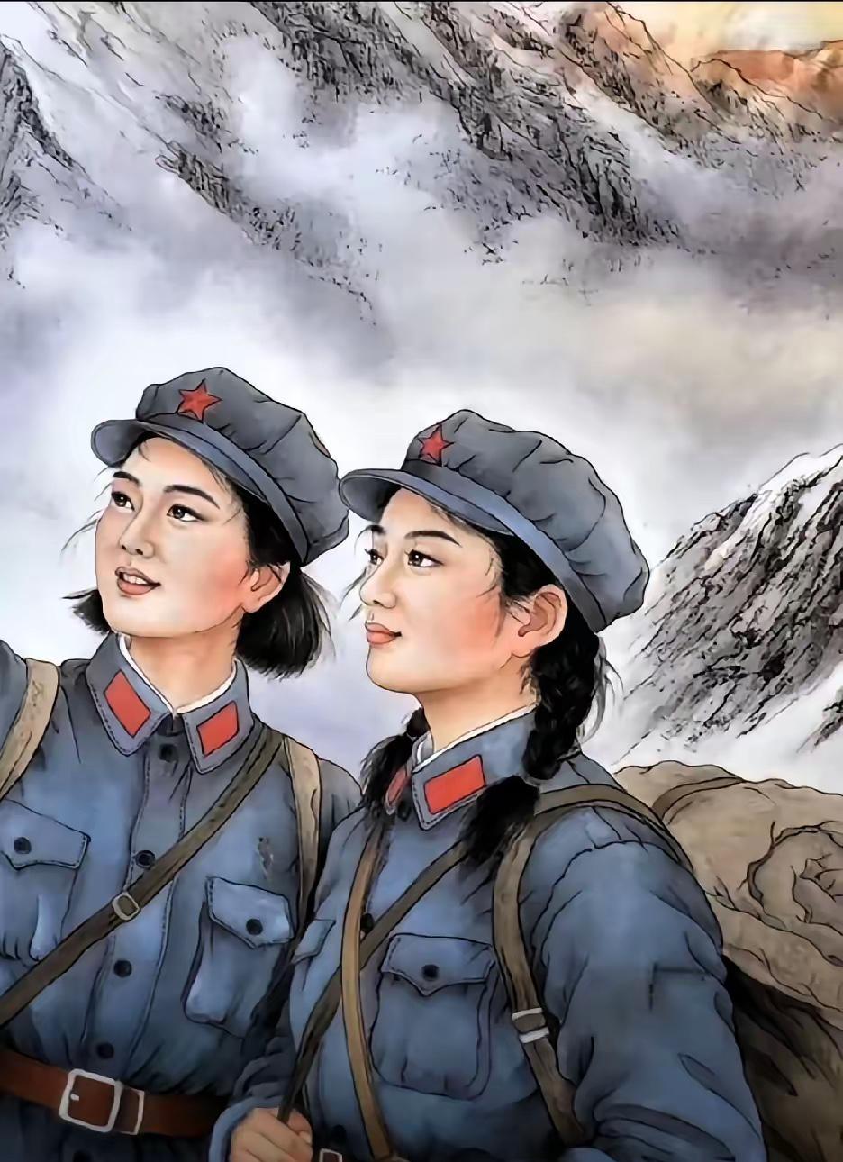 一位没啥名气的农民工兄弟，画了一幅红军战士的画。
说实话，第一眼看到的时候，真被