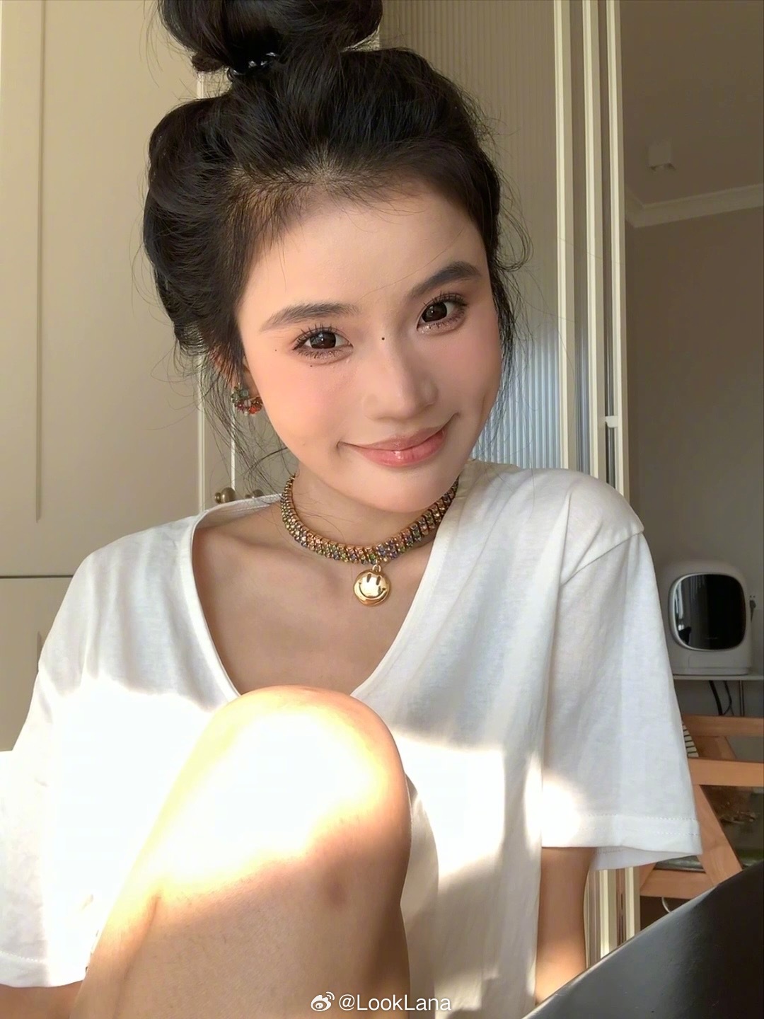 谁敢想现在已经立冬了呢长沙这大太阳！这高温！#LookLana[超话]##晒出美