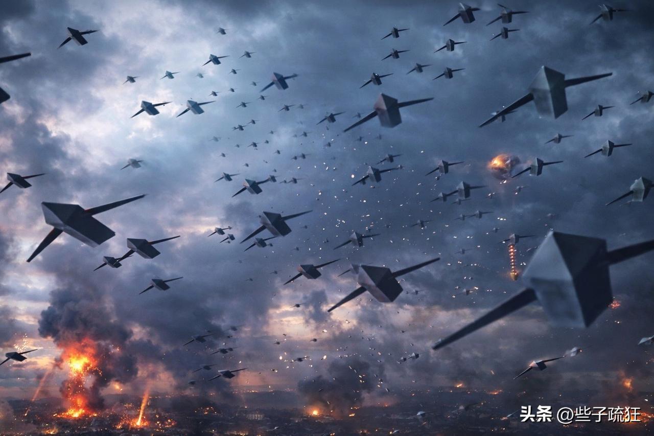 一晚上，700多发导弹，3000多架无人机。
我第一反应不是震惊，是算账。
这得