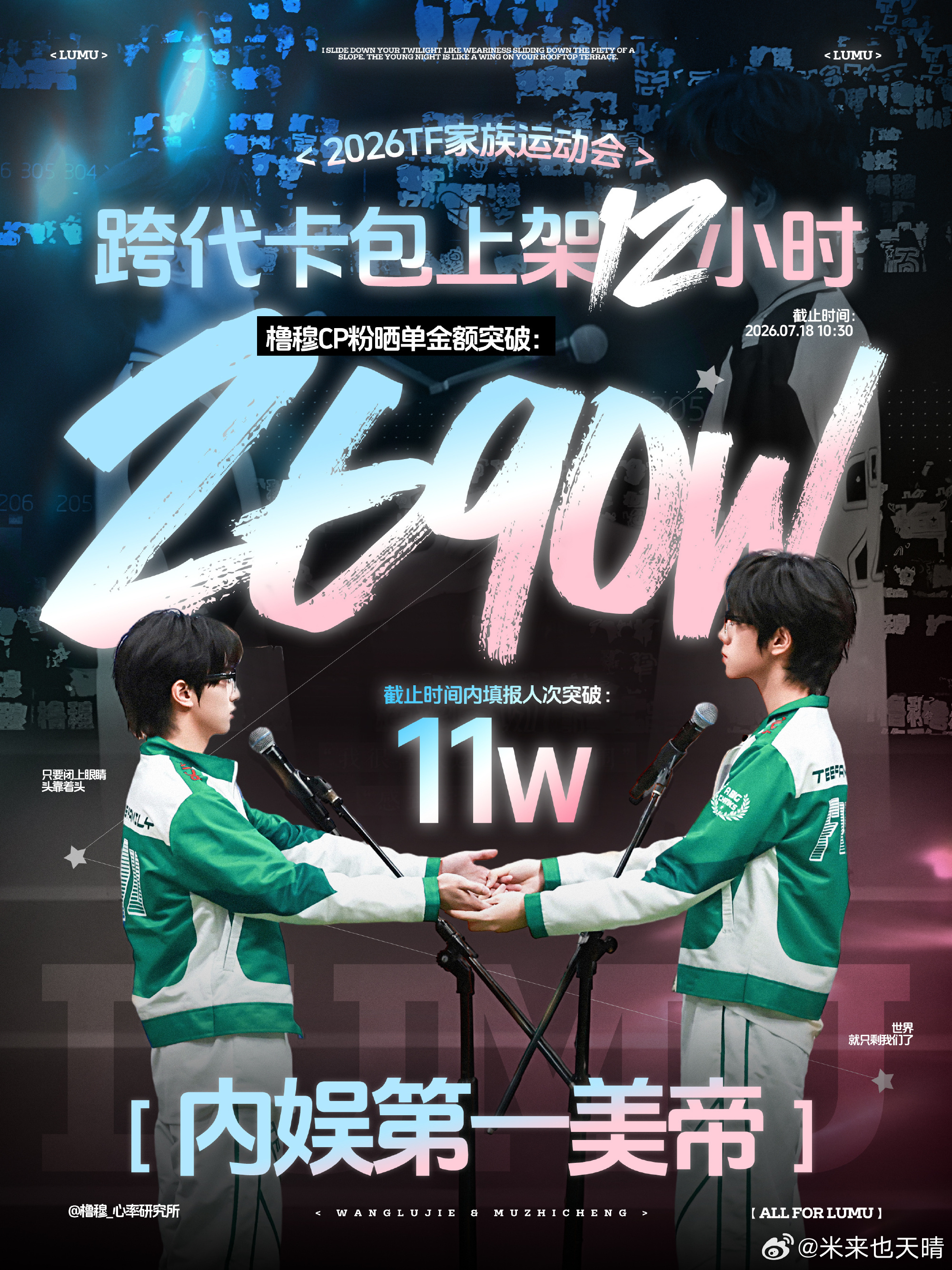 橹穆粉丝12h晒单金额超2690万橹穆久久常相见脑子没问题的都知道该抬双人规划了