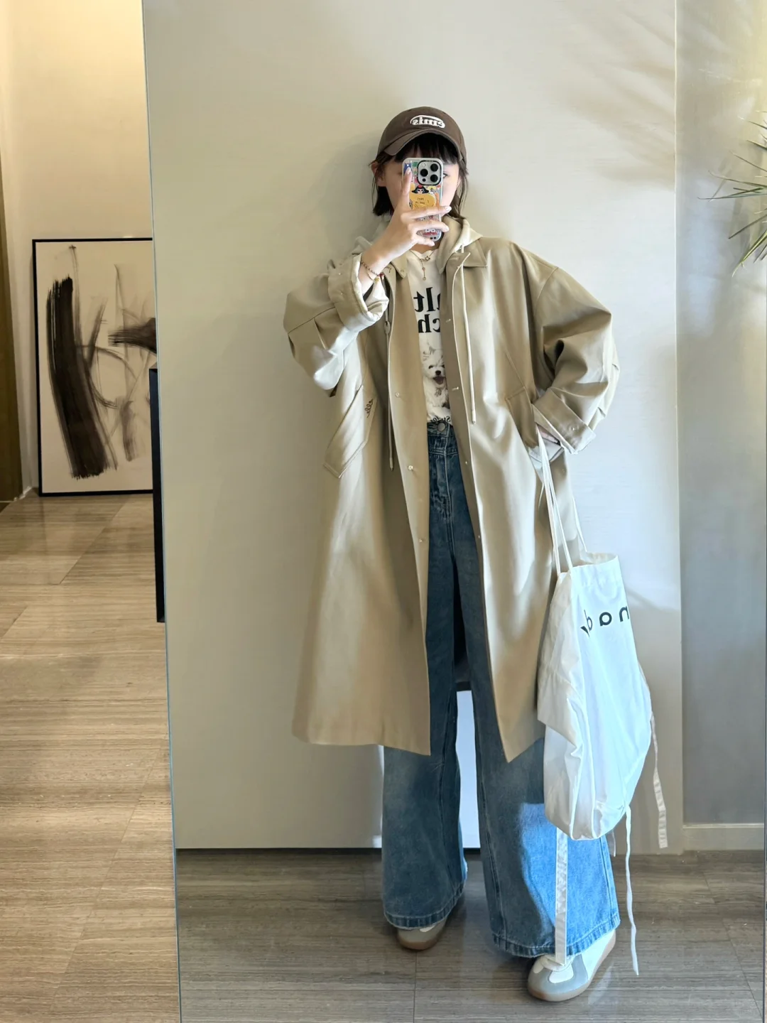 入秋穿风衣～🍂
