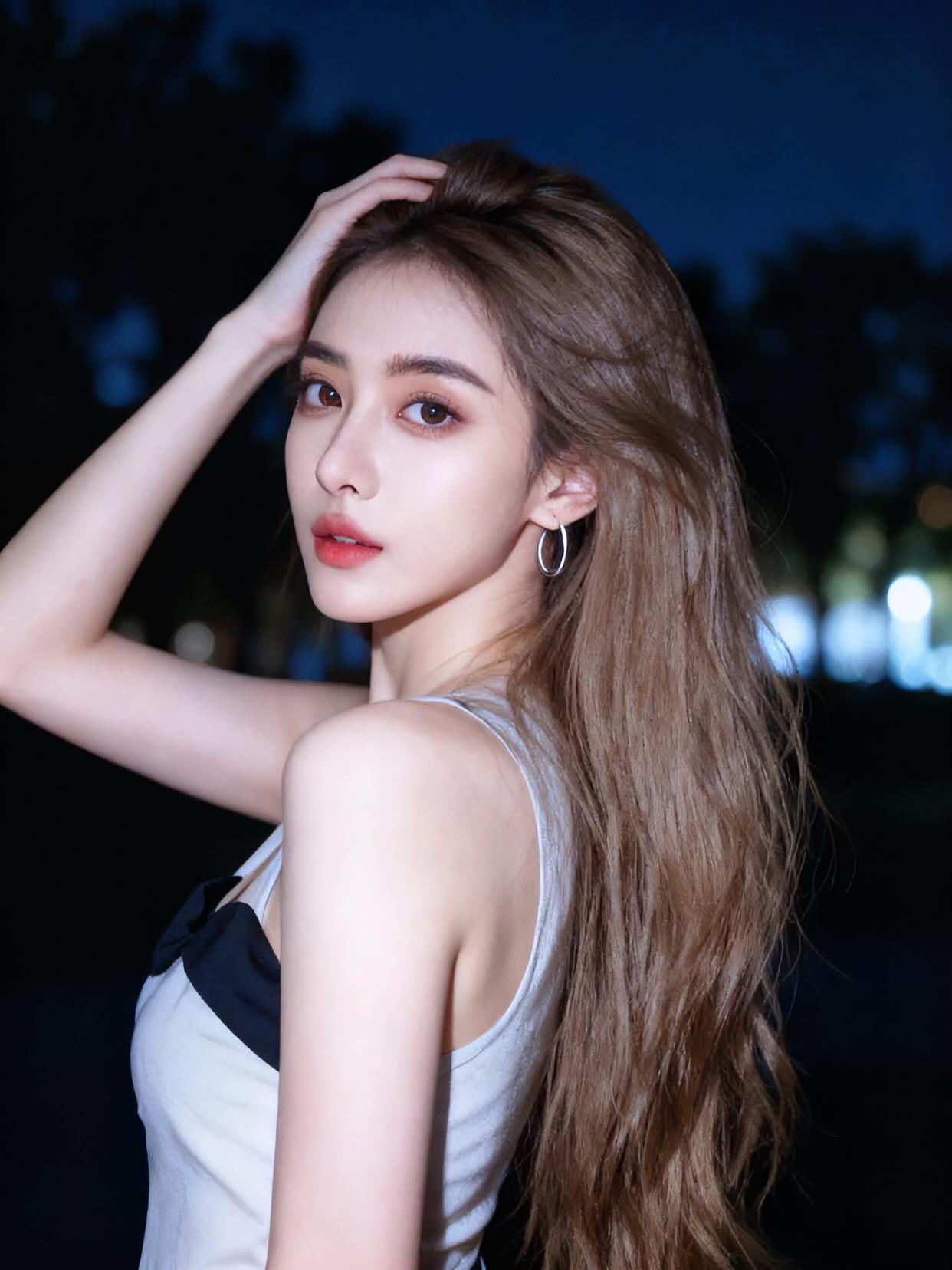 那清纯甜美的样子，真是犯规！