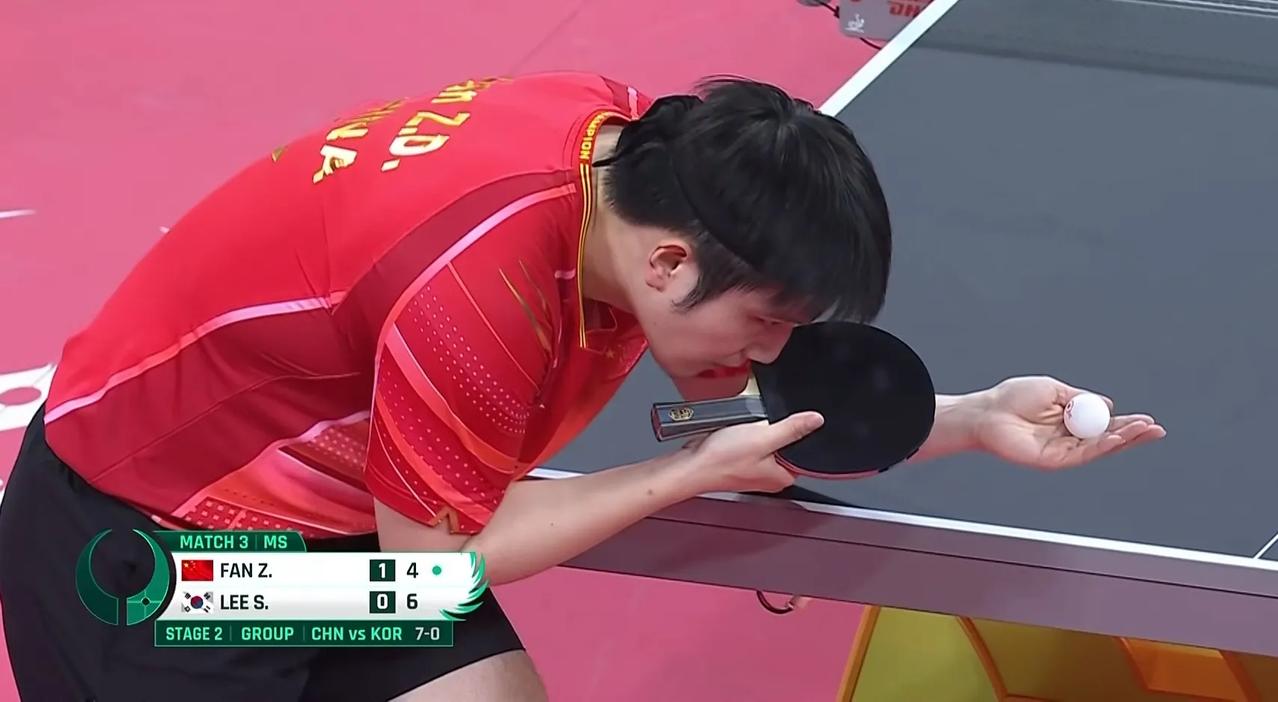 混团世界杯：樊振东2-1李尚洙，中国8-1韩国夺冠！
#2023成都混合团体世界
