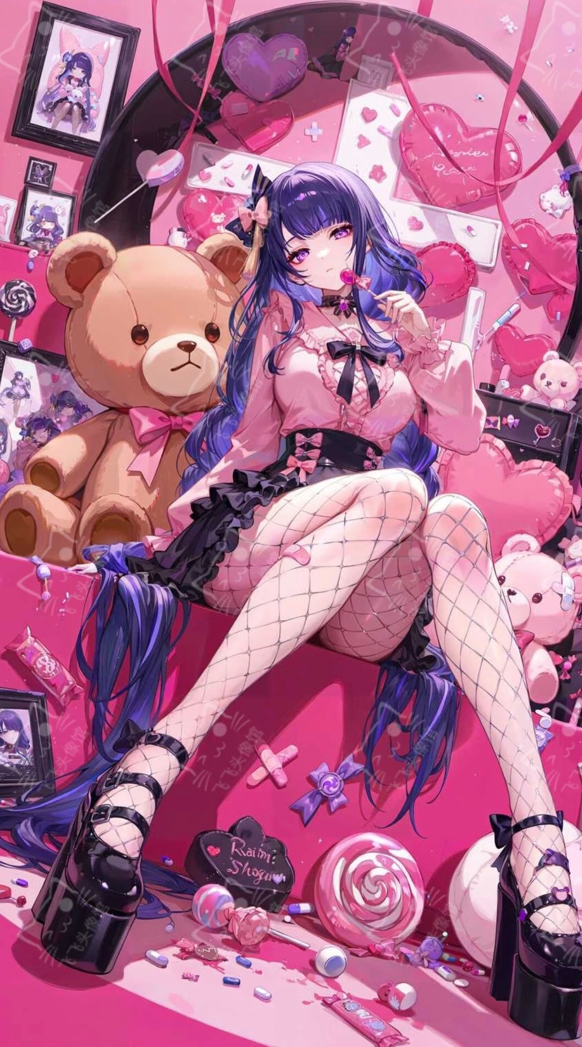 超美的原神壁纸💗粉嫩嫩的好喜欢呀！动漫点评团海外动漫名场面原神