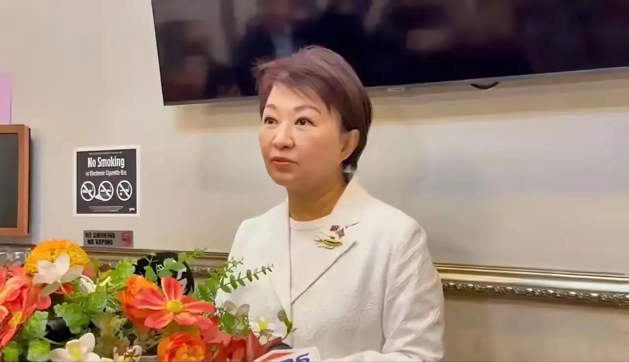 在美国窜访的卢秀燕彻底摊牌了，不装了，开始大放厥词。卢秀燕称，和平建立在实力之上