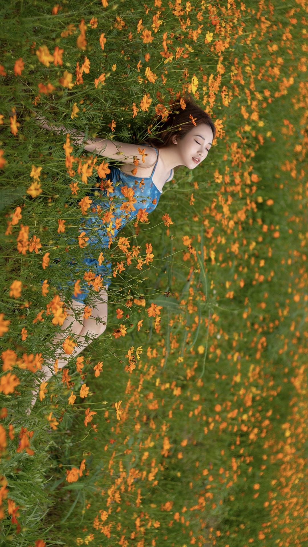 摄影师成片 花田氛围感 花海写真 约拍 摄影师和永中