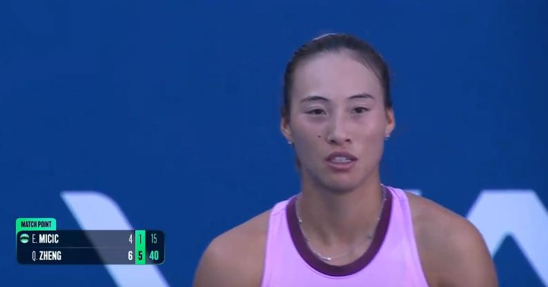 郑钦文6-4,6-1米契奇
晋级雅典8强
收获54分
1/4可能对克雷奇科娃