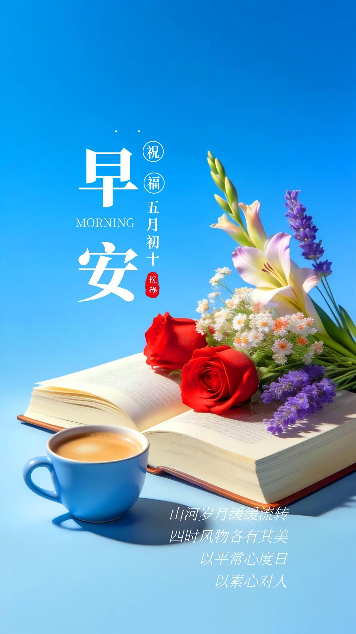 2026.6.24周三早安祝福海报壁纸拿图吱一声噢～ 